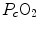 $$ P_{c} {\text{O}}_{2} $$